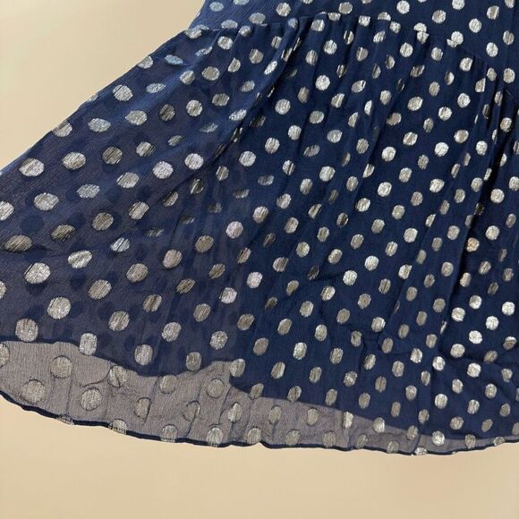 SALONI Navy Dot Tilly Ruffle Dress 💖 - Picture 9 of 9